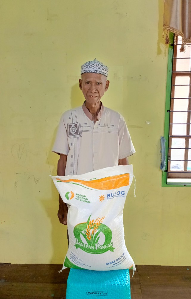 PEMBAGIAN BERAS BANTUAN PANGAN TAHUN 2024